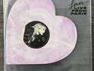 TAYLOR SWIFT - LOVER (Live from Paris) HEART SHAPED VINYL - RARE. In hand.
