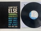 MILES DAVIS CANNONBALL ADDERLEY Somethin' Else LP BLUE NOTE BLP 1595 EAR DG MONO
