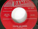 The CONTINENTALS 45 You're An Angel / Giddy-Up and Ding-Dong RAMA VG++ Kz 1159