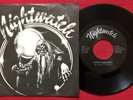 NIGHTWATCH   I NEED YOUR LOVE / HOLD ON 45 PS 1982 RARE PRIVATE HARD ROCK AOR NY