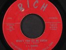 J.J. BARNES: won't you let me know / my love came tumbling down Rich 7