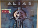 ALIAS Alias 1990 LP GLAM/HAIR METAL HARD ROCK ORG PRS RARE VINYL
