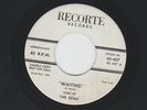 DOOWOP - 45 - GEMS - WAITING  /  PLEASE CHANGE YOUR MIND- HEAR - 1958 DJ RECORTE