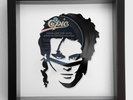 Adam and the Ants - Kings of the Wild Frontier Silhouette Vinyl Record Art 1980