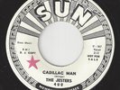 SUN Rockabilly 45 DJ - JESTERS - Cadillac Man / My Babe