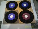 THE FIVE KEYS (4) aladdin 45 rpm records 