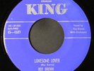 ROY BROWN: lonesome lover / everything's all right KING 7