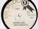 80s Reggae EDDIE CONSTANTINE tenement yard Rare 1986 Jamaican 12