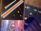 ELECTRIC LIGHT ORCHESTRA - OUT OF THE BLUE. BLUE VINYL DBL LP. POSTER. 1977  Gd