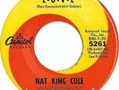 Nat King Cole I Dont Want To See Tomorrow / L-O-V-E Vinyl Single 7inch