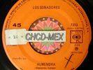 OBSCURE 45 MEXICO CBS ●LOS SOÑADORES● DANZON A GO-GO CUBAN HIT LATIN PSYCH