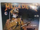 MEGADETH - So Far, So Good... So What  ( LP ) Autographed All 4 Original Players