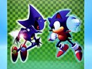 Sonic CD Vinyl Soundtrack Blue 3xLP Record Set Etched Disc 3 Art Prints SEGA