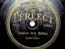 1922 Frank Ferera Hawaiian Hula Medleys Maui Waltz Ukulele Perfect 78 Record