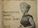 DIXIE ANNE BARNES Teen Years/Whispering Wind w/Rare Picture Sleeve, Red Vinyl.