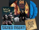 Ozzy Osbourne : Patient Number 9 (LP 2022) Signed Alt Art Comic Blue Smoke Vinyl