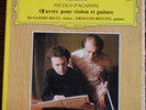 RICCI - BITETTI / PAGANINI : Works Violin & Guitar / DG 2599 002 (FR)
