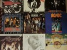 VAN HALEN, KISS, JUDAS PRIEST, POISON, ACDC, DEF LEPPARD - 12 INCH VINYL SINGLES