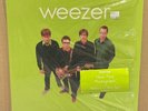 WEEZER THE GREEN ALBUM VINYL RECORD ALBUM COLORED TRANSLUCENT 2001 HYPE STICKER