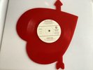 ATLANTIC STARR ”ALWAYS” BROKEN HEART SHAPED CANDY RED VINYL  NEW & IN SLEEVE**