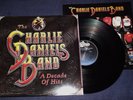 CHARLIE DANIELS BAND RECORD A DECADE OF HITS 1983 W/INSERT BL-38795 EPIC MINTY
