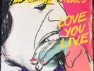 THE ROLLING STONES   LOVE YOU LIVE  ANDY Warhol 2-LP SET FACTORY SEALED     1977