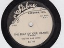 rare doo-wop 78/THE FIVE BLUE NOTES/THE BEAT OF OUR HEARTS/Sabre SA08/excellent
