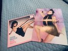 Dannii Minogue Neon Nights Standard Black Vinyl Signed Poster No Kylie Minogue
