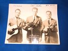 Blue Sky Boys Vintage Autographed Photo