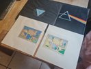 Pink Floyd LP Dark Side Of The Moon UK Harvest 1st Press SOLID BLUE & COMPLETE