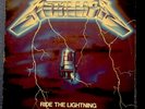 Metallica Ride The Lightning LP Megaforce Elektra 1984 SRC Masterdisk