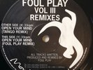 Foul Play Vol III Remixes - Moving Shadow 10” 1993 Tango Jungle Hardcore