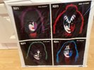set of four original 1978 kiss solo album picture discs in original promo bag
