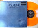 NEW ORDER - In Order Nr MINT promo-only ORANGE VINYL '93 Qwest lp Blue Monday +5