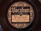 Vocalion 2563 Clarence Williams Or RIGHT KEY WRONG KEYHOLE 78 rpm jazz 1933 VV+