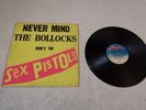 SEX PISTOLS NEVER MIND THE BOLLOCKS 1977 UK VINYL LP  VIRGIN PLAIN REAR PUNK VG+