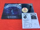 METALLICA “Ride The Lightning” Original 1984 VINYL Lp - Inner & Merch Sheet MFN