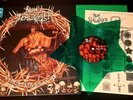 NUNSLAUGHTER - CHRISTMASSACRE EP - VERY RARE GREEN STAR SHAPED PICTURE DISC 8/24