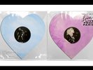 TAYLOR SWIFT - LOVER (Live from Paris) HEART SHAPED VINYL - RARE.