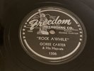 BLUES Freedom 78 RPM Goree Carter - Rock Awhile / Back Home Blues 1506 E-