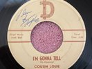COUSIN LOUIE/RICHIE JOHNSON D 1190 45rpm I'm Gonna Tell/Grand Ole Opry in the Sk