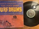 THE LIVELY ONES Surf Drums LP (1963) original SURF