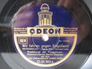 78rpm Hasso Boss - Wir Fahren Gegen Engelland - Odeon Schellackplatte
