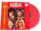 ABBA - Disco Special 1 Red Vinyl LP 1982 DISCOMATE With OBI Limited Edition