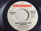 Blue Oyster Cult - Godzilla / Godzilla Live - Columbia 3-10725 - NM PROMO 45 RPM