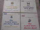 United States Military Bands 1964 COMPLETE 4 LP Army Navy Air Force Marines