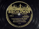 78 RPM -- Blumenberg's Orchestra, Broadway 1490 (L1191/1192), E- Jazz - Dance