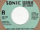 Cookie Scott I Don't Care Sonic Wax 38 Soul Northern Motown