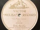 Nellie Melba – 78 rpm Victor Mauve 95018: Rigoletto-Caro nome; V+ cond