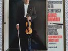 New Sealed LP Arthur Grumiaux Berg Stravinsky Violin Concertos Philips 802785LY